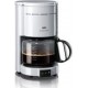 Braun kf47/1 cafetiere a filtre - 10 tasses - blanc - 1000W BRAKF47WHITE