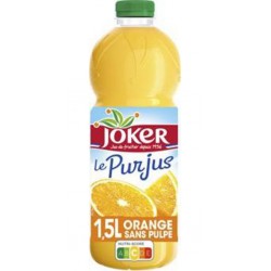Joker Pur Jus Orange Sans pulpe 1,5L