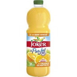 Jus d'orange pur jus Joker Sans pulpe 2L