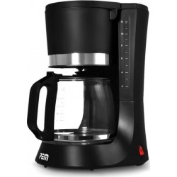 NC Cafetière noir-inox 680W - 1.2l-10 tasses - pemcm-171