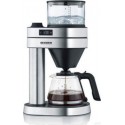 Severin 5760 cafetiere filtre café caprice -1450 w - 1.2l - 5 programmes - arret automatique - inox brossé noir SEV4008146032196