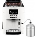 Krups Expresso avec broyeur krups yy4384fd essential 1450 w blanc avec un pot à lait inox FC-1-15761039