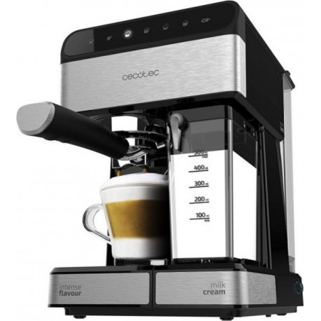 Cecotec Machine à café sémi-automatique cecotec power instant-ccino 20 noir, réservoir 1,4 l