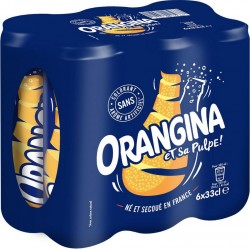 Soda Orangina Slim 6x33cl (pack de 6)
