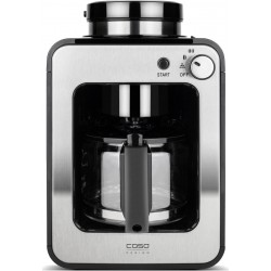 Caso 1849 cafetiere filtre avec broyeur intégré coffee compact - inox CAS4038437018493