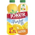 JOKER PUR JUS ORANGE 1L sans pulpe (pack de 4)
