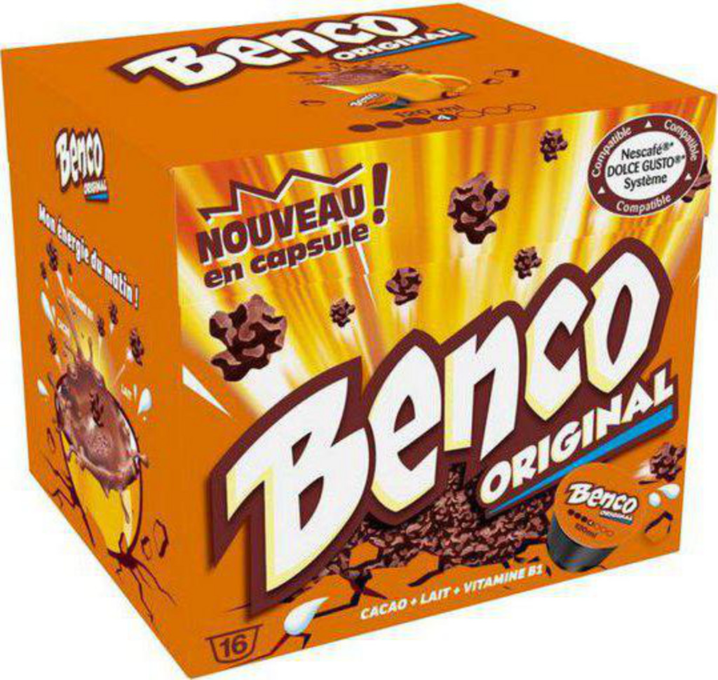Benco Compatible Dolce Gusto x16 (lot de 4 boîtes soit 64 capsules) 