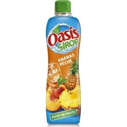 Oasis Sirop Ananas Pêche 75cl