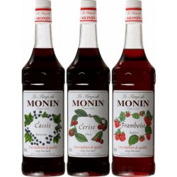 Assortiment Monin Fruits Rouges (pack 3x1L)