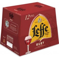 LEFFE RUBY 12x25cl 5%vol. (pack de 12)