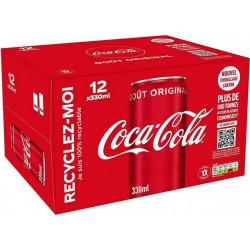 Coca-Cola 33cl (pack de 12)