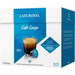 Café Royal Lungo Compatible Dolce Gusto (lot de 64 capsules)