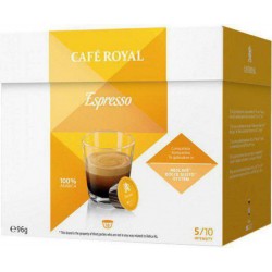Café Royal Espresso Compatible Dolce Gusto (lot de 64 capsules)