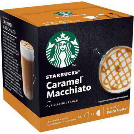 Dolce Gusto Starbucks Caramel Macchiato (lot de 48 capsules