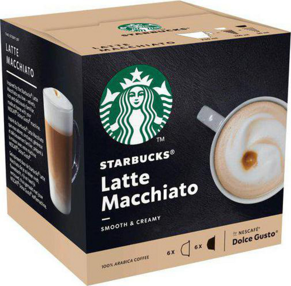 Dolce Gusto Starbucks Latte Macchiatto (lot de 48 capsules) 