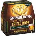 Grimbergen Bière blonde Triple Hops 6x25cl 7.5° (pack de 6)