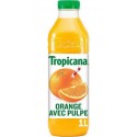 Tropicana Orange Avec Pulpe 1L (lot de 6 bouteilles)