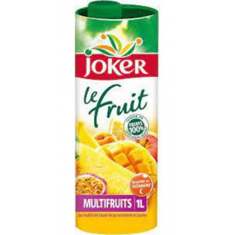 Joker Le Fruit Jus de fruits Multifruits 1L