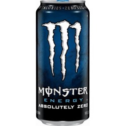 Monster Absolutely Zero 50cl (lot de 24 canettes)