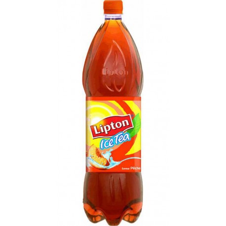 Lipton Ice Tea Pêche 1,5L (lot de 2 bouteilles)
