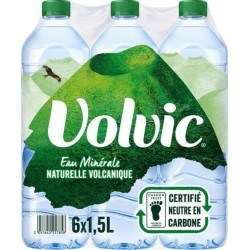 Volvic 1,5L (lot de 3 packs de 6 soit 18 bouteilles)