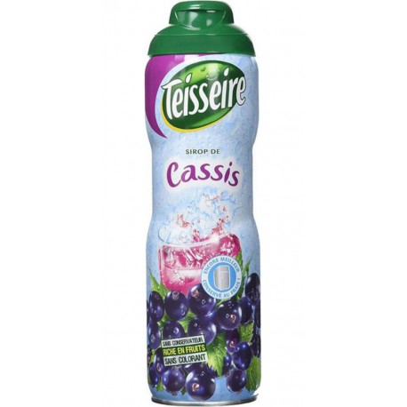 Teisseire Sirop Cassis 60cl (lot de 2)