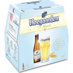 Hoegaarden Bière blanche 4.9% 6 x 25 cl 4.9%vol. (pack de 6)