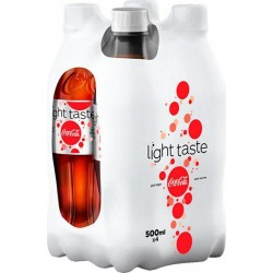 Coca-Cola Light Taste 4 x 50cl (lot de 3 packs de 4 soit 12 bouteilles)