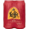 LEFFE Ruby 50cl Alc. 5.0% (pack de 4)