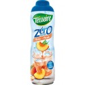 Teisseire Zéro Sucre Sirop Pêche 60cl (lot de 2 bouteilles)