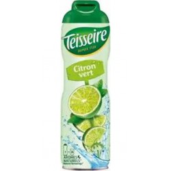 Teisseire Sirop Citron Vert 60cl (lot de 4 bouteilles)