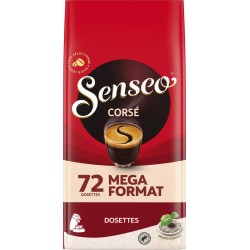 SENSEO Café dosettes Compatibles Senseo corsé x72