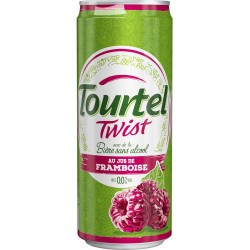 Bière sans alcool Tourtel Twist Framboise 0.0% 33cl
