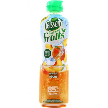 Teisseire Fraicheur De Fruits Pêche 60cl