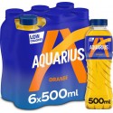 AQUARIUS ORANGE 500ml (pack de 6)