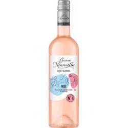 BONNE NOUVELLE Boisson Fermentée Sans Alcool Rosé 0.03% 75cl