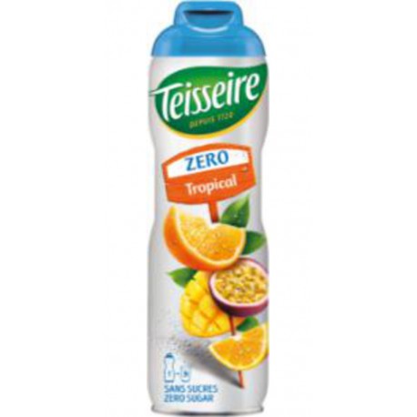 Teisseire Zéro Sucre Sirop Tropical 60cl