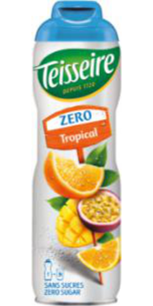 Sirop Teisseire Zéro sucres Tropical