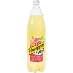 Soda Schweppes Agrum' Zero Bouteille 1,5L