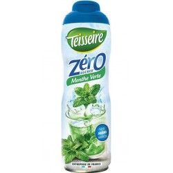 Teisseire Sirop de menthe verte Zéro sans sucres 60cl
