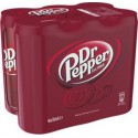 Dr Pepper 33cl (pack de 6)