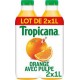 TROPICANA ORANGE AVEC PULPE PET DUO 2X1L