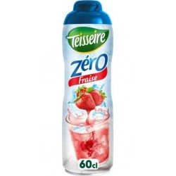 Teisseire Sirop fraise sans sucres Zéro 60cl