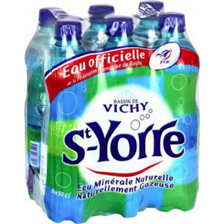 St-Yorre gazeuse 50cl (pack de 6)