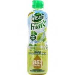 Teisseire Fraicheur De Fruits Citron Vert Et Menthe 60cl (lot de 2)