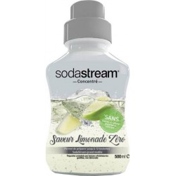 Sodastream Concentré Saveur Limonade Zéro 500ml (lot de 4 flacons)