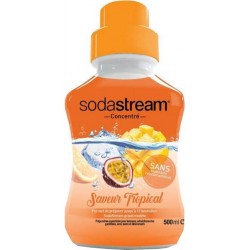 Sodastream Concentré Saveur Tropical 500ml (lot de 3 flacons)