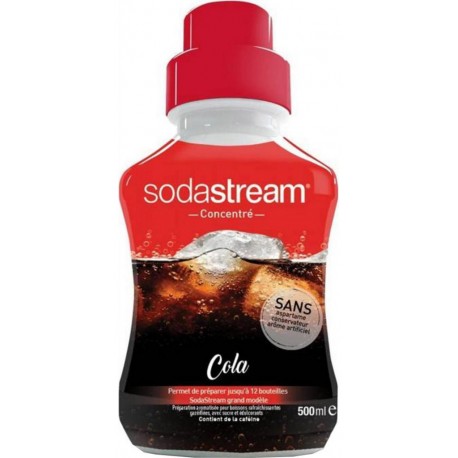 Sodastream Concentré Cola 500ml (lot de 4 flacons)