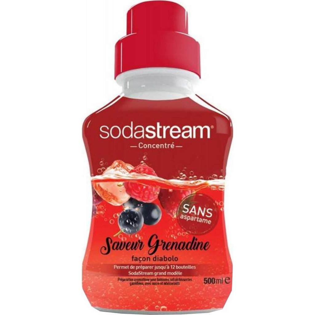 Sodastream Concentré Cola sans Sucres 500ml (lot de 3 flacons