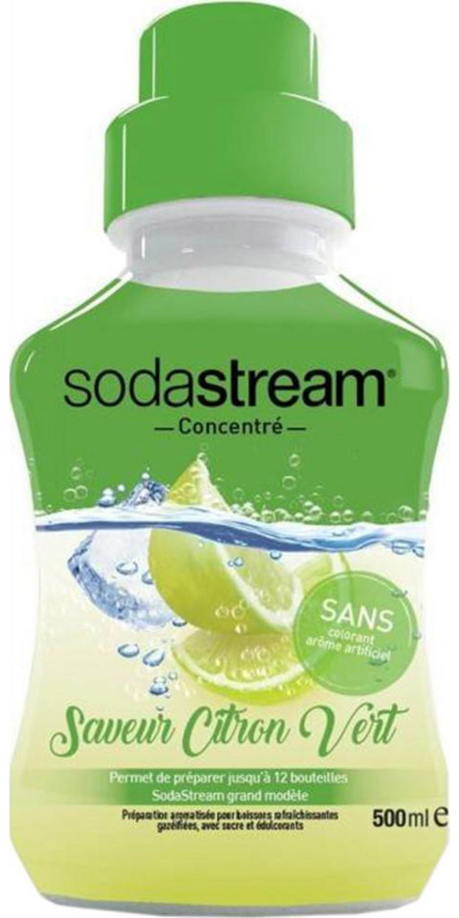 Sodastream Concentré Saveur Citron 500ml (lot de 3) - DISCOUNT